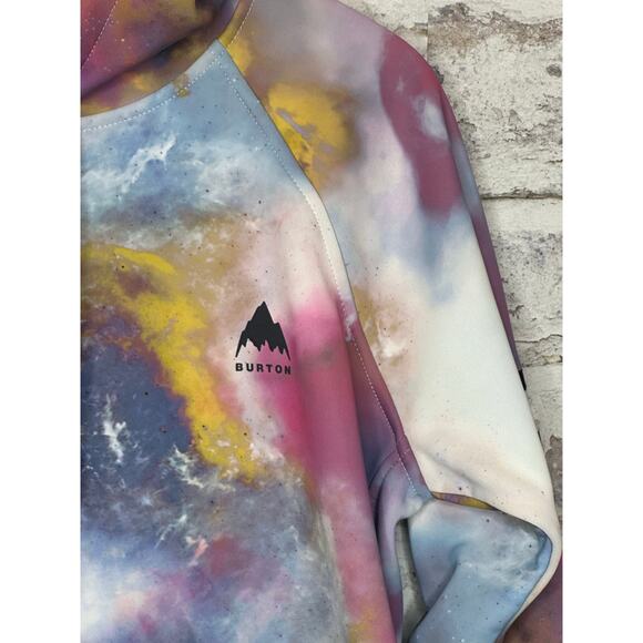 Burton Crown Weatherproof HD Hoodie multicolor (stout white voyager) size M NWT - Picture 14 of 15